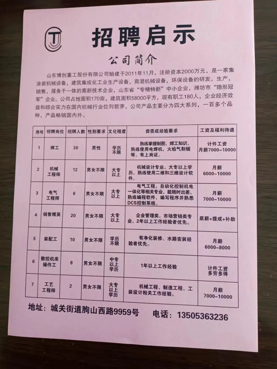 栖霞最新招工信息全面解读与解析